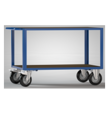 Tischwagen 1200x800mm 2xL 500kg Vollgummi