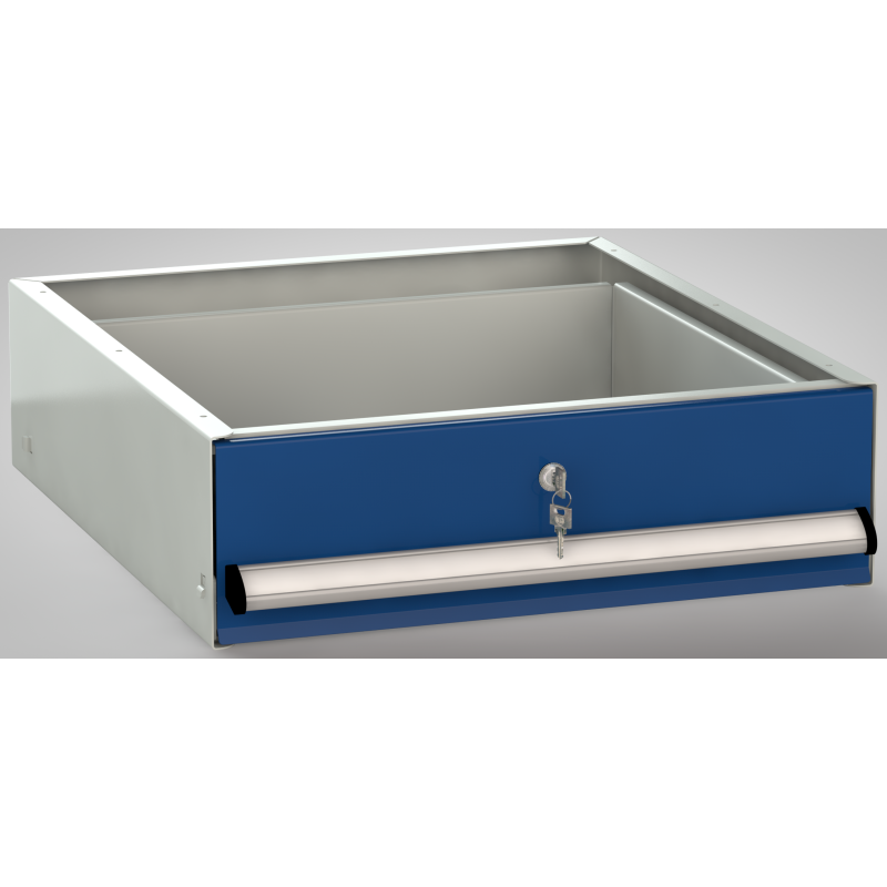 Unterbau Schublade aus Metall mit Aufhängerahmen Unterbau Schublade aus Metall mit Aufhängerahmen