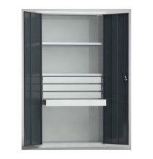 P_29919_1 Werkstattschrank mit zwei Schubladen.