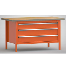 Werkbank 1500mm 1xGH  (3xS)