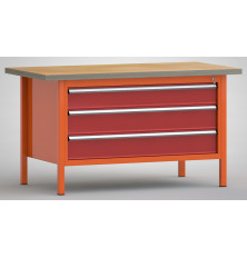 Werkbank 1500mm 1xGH  (3xS)