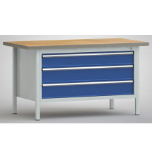 Werkbank 1500mm 1xGH  (3xS)