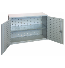 Stahllochplattenschrank 600x1200x350 HxBxT