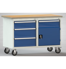 Werkbankwagen Profi 1200mm 4S 1T