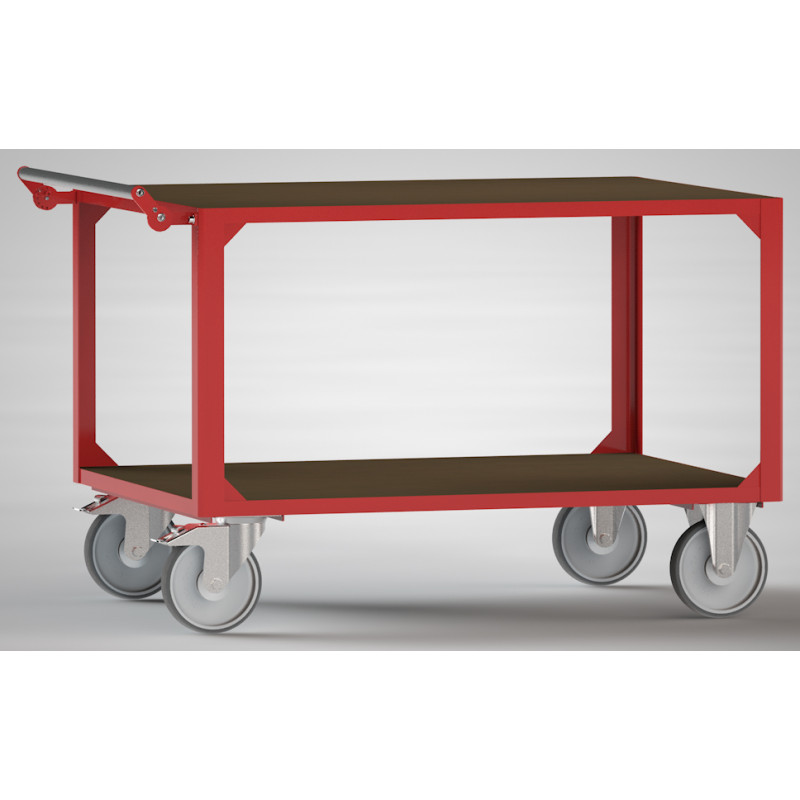 Tischwagen mi zwei Ladeflächen